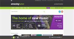 Desktop Screenshot of amazingtunes.com